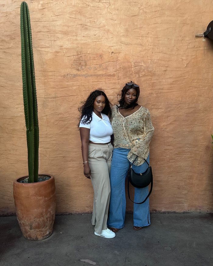 Dr Naani Salia and Zakiyah Salia, the sisters who founded Amra
